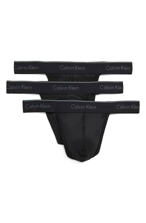 calvin klein thongs 3 pack